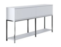 Dulăpior Trendy Lord White/Silver 150x80x30cm GTR006236 imaginea #4 — magazin online Desire.md