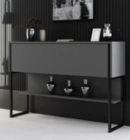 Dulăpior Trendy Luxe Black/Anthracit 120x80x30cm GTR005825 imaginea #2 — magazin online Desire.md