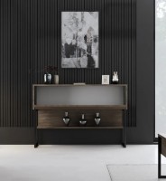 Dulăpior Trendy Luxe Black/Walnut 120x80x30cm GTR005826 imaginea #2 — magazin online Desire.md