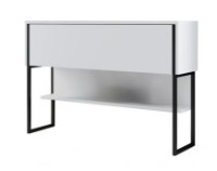 Dulăpior Trendy Luxe Black/White 120x80x30cm GTR005827 imaginea #2 — magazin online Desire.md