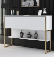 Dulăpior Trendy Luxe Gold/White 120x80x30cm GTR005830 imaginea #2 — magazin online Desire.md