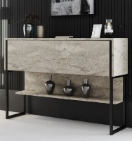 Dulăpior Trendy Luxe Travertine/Black 120x80x30cm GTR005833 imaginea #2 — magazin online Desire.md