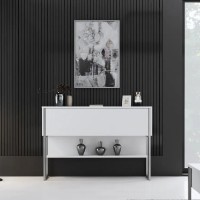 Dulăpior Trendy Luxe Silver/White 120x80x30cm GTR005832 imaginea #1 — magazin online Desire.md