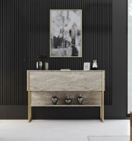 Dulăpior Trendy Luxe Travertine/Gold 120x80x30cm GTR005834 imaginea #1 — magazin online Desire.md