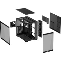 Корпус Asus A32 Plus TG ARGB Black фото №5 — интернет-магазин Desire.md