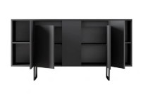 Dulăpior Trendy Luxe Anthracit/Black 160x80x35cm GTR006246 imaginea #3 — magazin online Desire.md