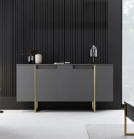 Dulăpior Trendy Luxe Anthracit/Gold 160x80x35cm GTR006247 imaginea #1 — magazin online Desire.md