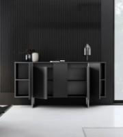 Dulăpior Trendy Luxe Anthracit/Silver 160x80x35cm GTR006248 imaginea #3 — magazin online Desire.md