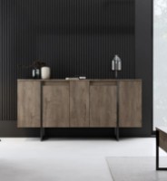 Dulăpior Trendy Luxe Walnut/Black 160x80x35cm GTR006249 imaginea #1 — magazin online Desire.md
