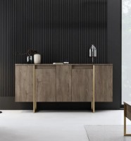 Dulăpior Trendy Luxe Walnut/Gold 160x80x35cm GTR006250 imaginea #1 — magazin online Desire.md