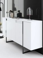 Dulăpior Trendy Luxe White/Black 160x80x35cm GTR006252 imaginea #2 — magazin online Desire.md