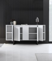Dulăpior Trendy Luxe White/Black 160x80x35cm GTR006252 imaginea #3 — magazin online Desire.md