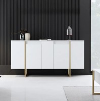Dulăpior Trendy Luxe White/Gold 160x80x35cm GTR006253 imaginea #1 — magazin online Desire.md
