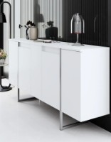 Dulăpior Trendy Luxe White/Silver 160x80x35cm GTR006254 imaginea #4 — magazin online Desire.md