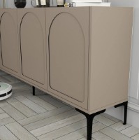 Dulăpior Trendy Lyon 79 Atlas/Black 180x79x35cm GTR006260 imaginea #3 — magazin online Desire.md