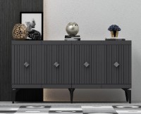 Dulăpior Trendy Midas Anthracit/Silver 150x79x40cm GTR006211 imaginea #1 — magazin online Desire.md