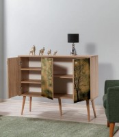 Dulăpior Trendy Mega 729 Oak Sonoma 120x90x36cm GTR006271 imaginea #3 — magazin online Desire.md