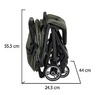 Carucior Moni Airwalk Cabin Size Deep Green imaginea #4 — magazin online Desire.md