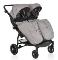 Carucior Moni TwinGo Silver imaginea #3 — magazin online Desire.md