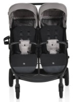 Carucior Moni TwinGo Silver imaginea #4 — magazin online Desire.md