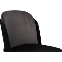 Scaun Trendy Dore 150 Black/Anthracit 86x55x54cm GTR006881 2pcs imaginea #3 — magazin online Desire.md