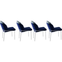 Комплект для столовой Trendy Dore 182 Blue/Light Blue 86x55x54cm GTR006776 4pcs