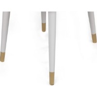 Scaun Trendy Hugo 406 Black/White/Gold 90x50x49cm GTR006906 2pcs imaginea #4 — magazin online Desire.md