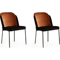 Scaun Trendy DR 147 Black/Bronze 86x55x54cm GTR006937 4pcs imaginea #4 — magazin online Desire.md