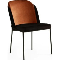 Scaun Trendy DR 147 Black/Bronze 86x55x54cm GTR006937 4pcs imaginea #6 — magazin online Desire.md