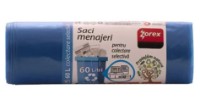 Мешки для мусора Zorex Strong 60L Blue 60x80 10pcs