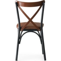 Scaun Trendy Ekol 1332 Brown/Black 84x42x42cm GTR006740 4pcs imaginea #5 — magazin online Desire.md