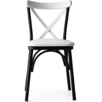 Scaun Trendy Ekol 1334 White/Black 84x42x42cm GTR006741 4pcs imaginea #4 — magazin online Desire.md