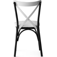 Scaun Trendy Ekol 1334 White/Black 84x42x42cm GTR006741 4pcs imaginea #6 — magazin online Desire.md