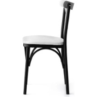 Scaun Trendy Ekol 1334 White/Black 84x42x42cm GTR006741 4pcs imaginea #3 — magazin online Desire.md