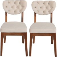 Scaun Trendy Elma 760 Beige/Walnut 85x43x40cm GTR006762 2pcs imaginea #6 — magazin online Desire.md