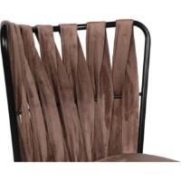 Scaun Trendy Kusakli 233 Black/Light Brown 82x43x43cm GTR006911 2pcs imaginea #5 — magazin online Desire.md