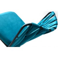 Scaun Trendy Kusakli 228 Black/Blue 82x43x43cm GTR006745 4pcs imaginea #6 — magazin online Desire.md