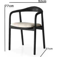 Scaun Trendy PA 031 Black/Light Grey 77x52x51cm GTR006931 imaginea #2 — magazin online Desire.md