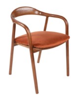 Scaun Trendy PA 033 Red Tile/Orange 77x52x51cm GTR006932 imaginea #2 — magazin online Desire.md