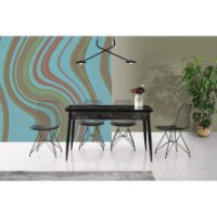 Scaun Trendy Tivoli 271 Black 81x46x42.5cm GTR006769 2pcs imaginea #2 — magazin online Desire.md