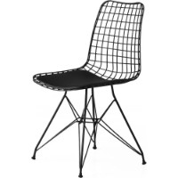 Scaun Trendy Tivoli 271 Black 81x46x42.5cm GTR006769 2pcs imaginea #3 — magazin online Desire.md