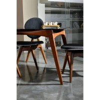 Set mobilă pentru bucătărie Trendy Touch Walnut/Anthracit 93x55x54cm GTR005813 2pcs imaginea #4 — magazin online Desire.md