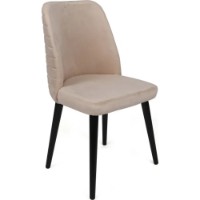 Scaun Trendy Tutku 306 Cream/Black 90x50x49cm GTR006914 2pcs imaginea #2 — magazin online Desire.md