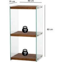 Стеллаж Trendy Aqua Natural 80x40x35cm GTR000499 фото №4 — интернет-магазин Desire.md