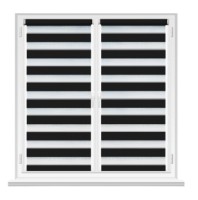 Rolete textile Msrolls Day Night Madrid B/O 730 Dark Anthracite 0.95x1.70m imaginea #1 — magazin online Desire.md