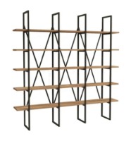 Etajeră Trendy Beylerbeyi Black/Pine Atlantic 160x160x26cm GTR000528 imaginea #3 — magazin online Desire.md