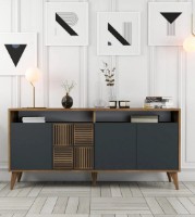 Dulăpior Trendy Milan 160 Walnut/Anthracit 160x78x35cm GTR001168 imaginea #1 — magazin online Desire.md