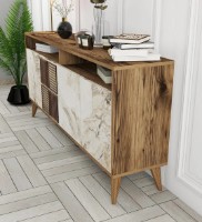 Dulăpior Trendy Milan 160 Walnut/White Marble 160x78x35cm GTR001172 imaginea #2 — magazin online Desire.md