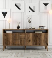 Dulăpior Trendy Milano 160 Walnut 160x78x35cm GTR001167 imaginea #1 — magazin online Desire.md