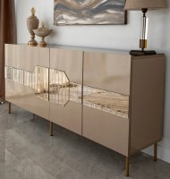 Dulăpior Trendy Milano Bronze/Gold 180x80x40cm GTR001215 imaginea #2 — magazin online Desire.md